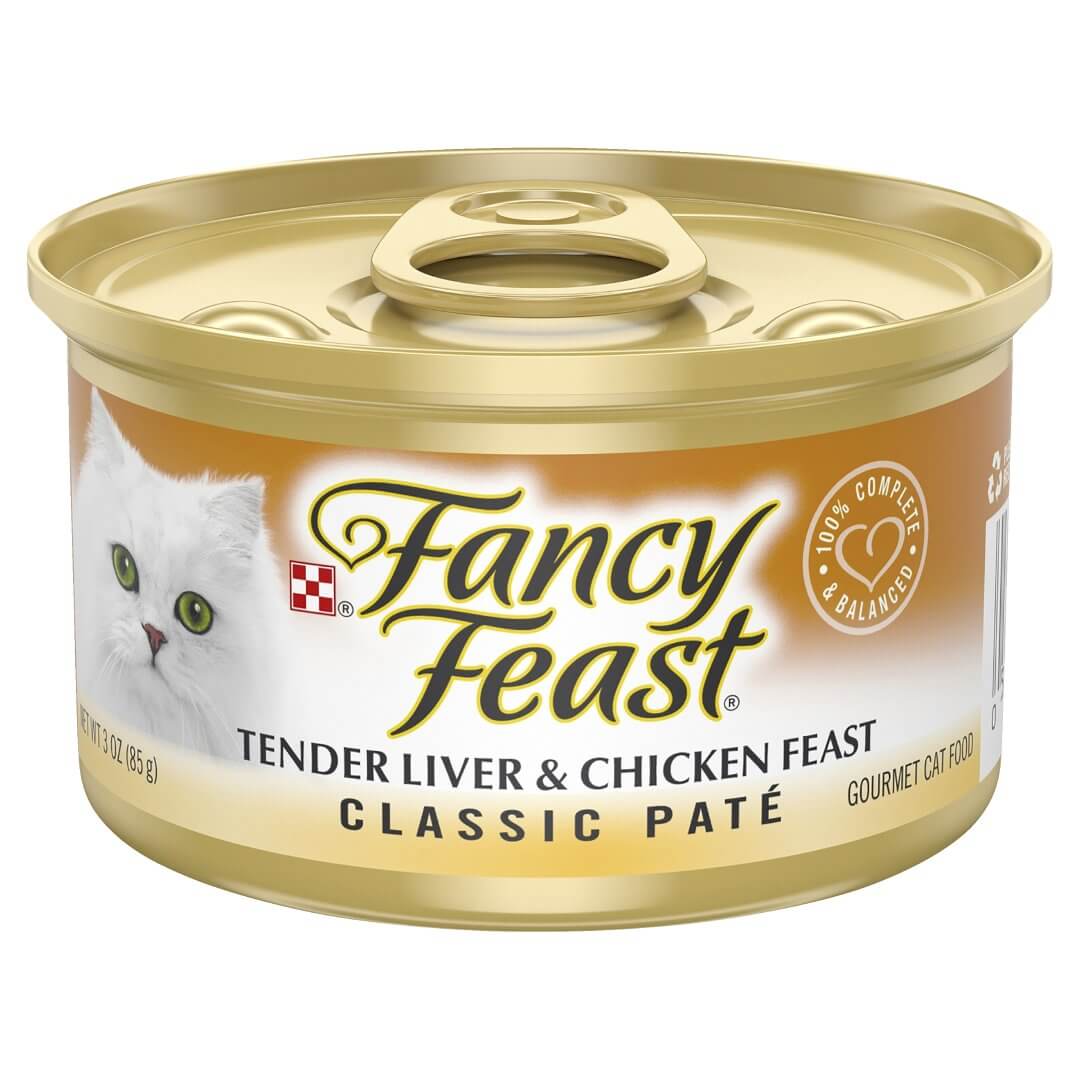 fancy feast liver and chicken pate