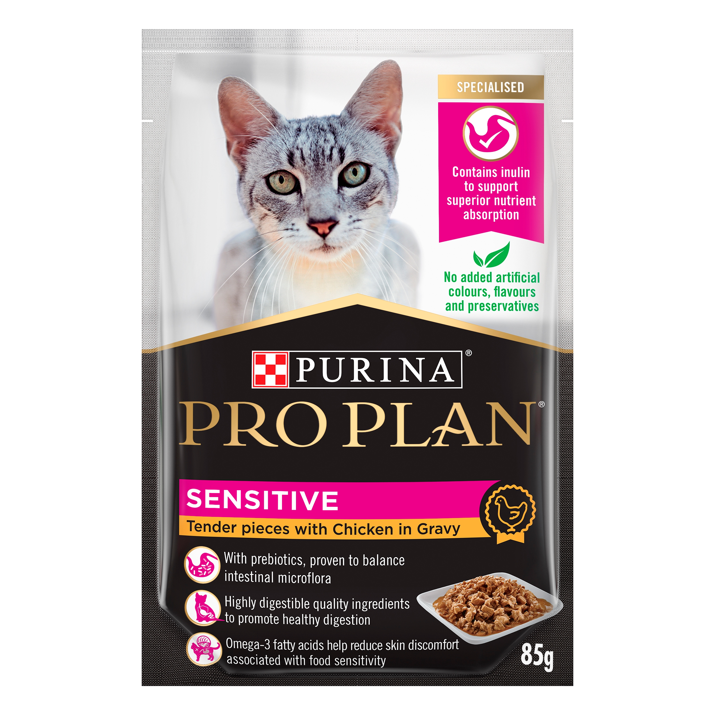 wet cat food with omega 3