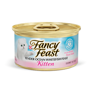 fancy feast kitten ocean whitefish wet cat food