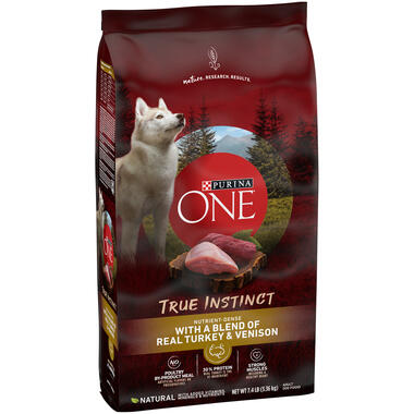 PURINA ONE True Instinct Real Turkey Venison Dry Dog Food Purina NZ