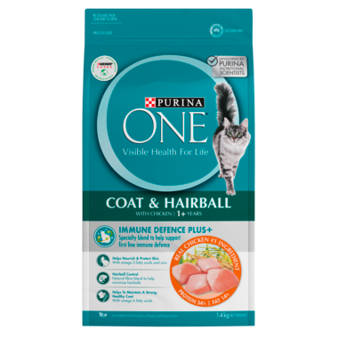 Purina ONE Coat Hairball Dry Cat Food Purina New Zealand